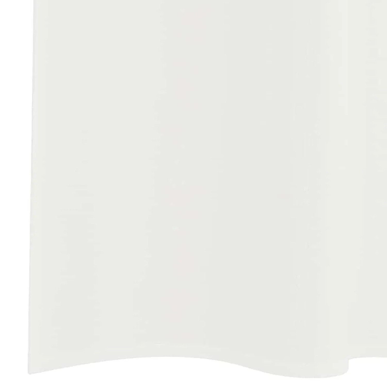 vidaXL Voile Vorhänge mit Stangentaschen 2 Stk Weiß 4102241_5