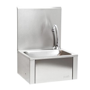 Xpotool Gastro Waschbecken Edelstahl Handwaschbecken Quadratisch Spülbecken