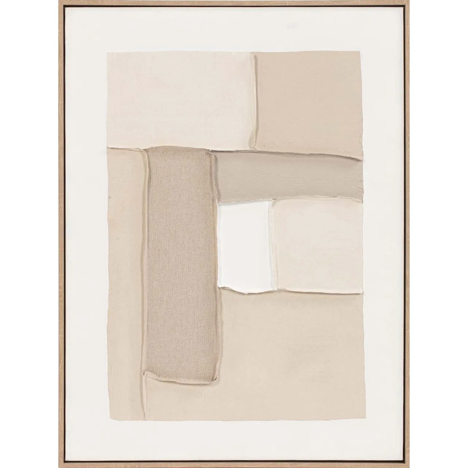 Art Universe Leinwandbild Shades of Sand 60 x 80 cm