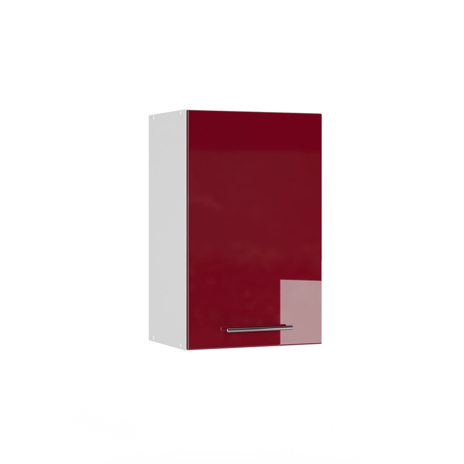 Vicco Hängeschrank Fame-Line Hängender Küchenschrank Bordeaux Hochglanz/Weiß 45 cm