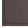 vidaXL Gartenstühle mit Taupe Kissen 2 Stk Massivholz Teak 3062495_10