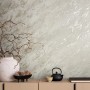 Beige Marburg Vliestapete in Stein- und Putzoptik mit modernem Design.