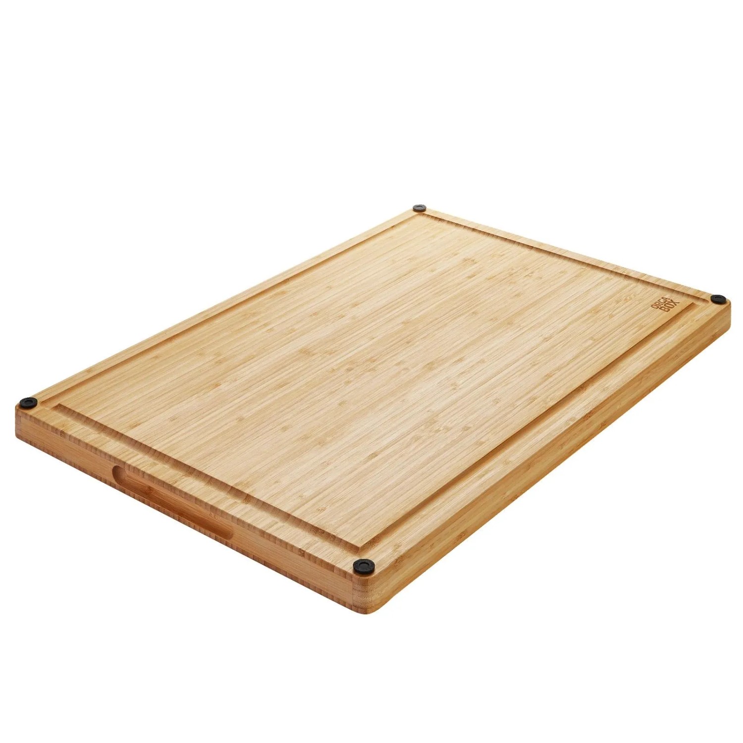 SOTECH ORGA BOX Schneidebrett Bambus 610 x 405 x 32 mm Geölt mit Silikonfüß günstig online kaufen