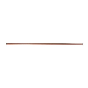 Blankes Kupferrohr, 15x1 mm, 1 Meter lang, für Heizung und Solar.