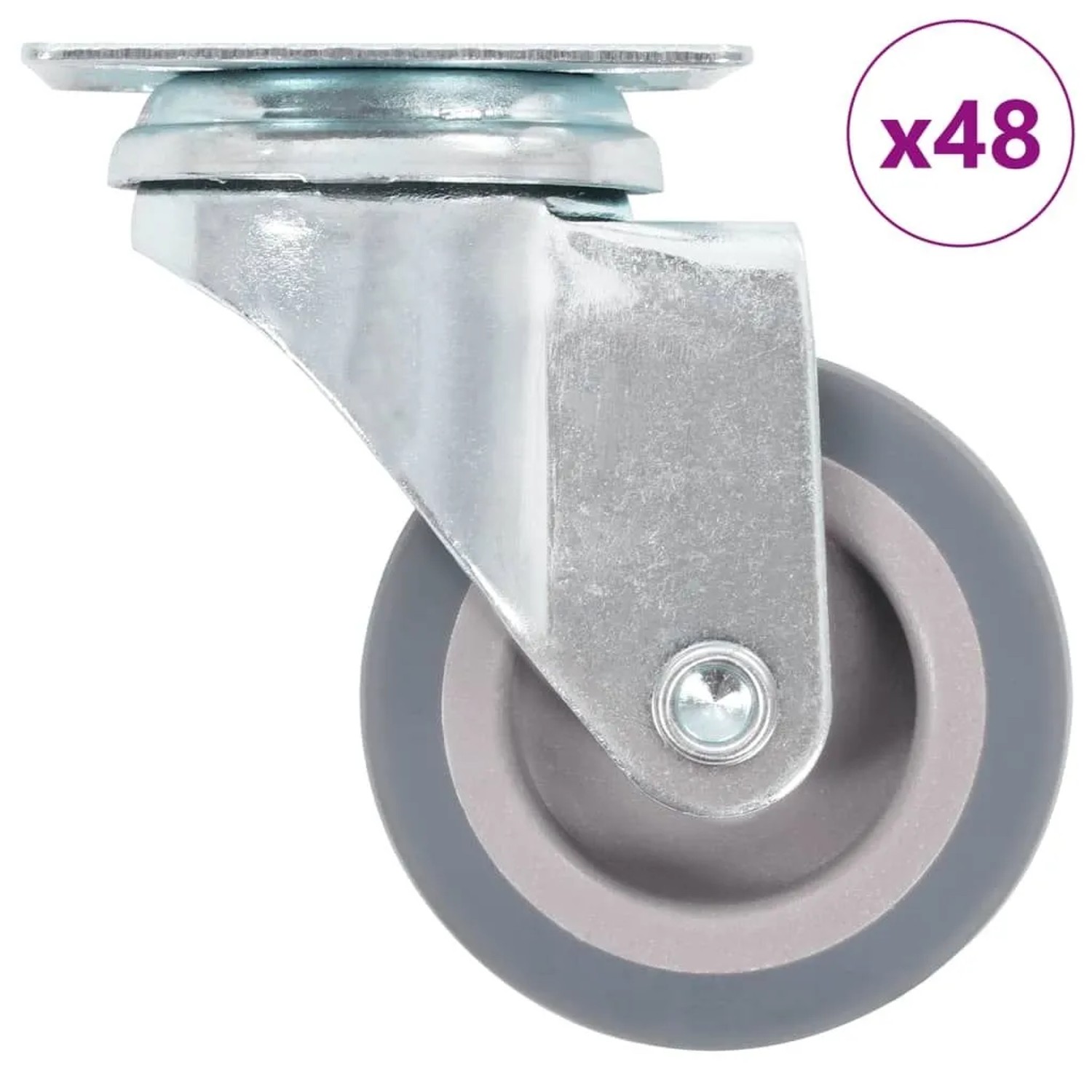 vidaXL 48 Stk Lenkrollen 50 mm 277906