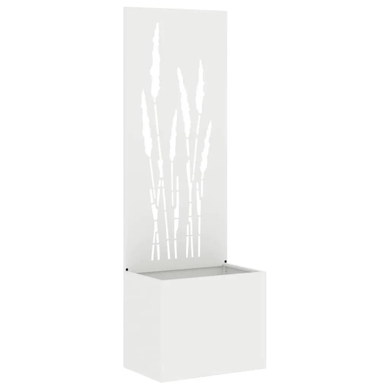 vidaXL Garten Sichtschutz-Leinwand Weiß 50 x 140 cm 876463