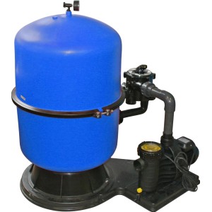 Summer Fun Sandfilteranlage SF 400 für Pools bis 40 m³ mit Vorfilter und 6-Wege-Ventil.