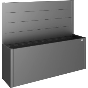 Biohort Belvedere Pflanzbeet Sichtschutz in Dunkelgrün-Metallic, Zubehör für Hochbeete.