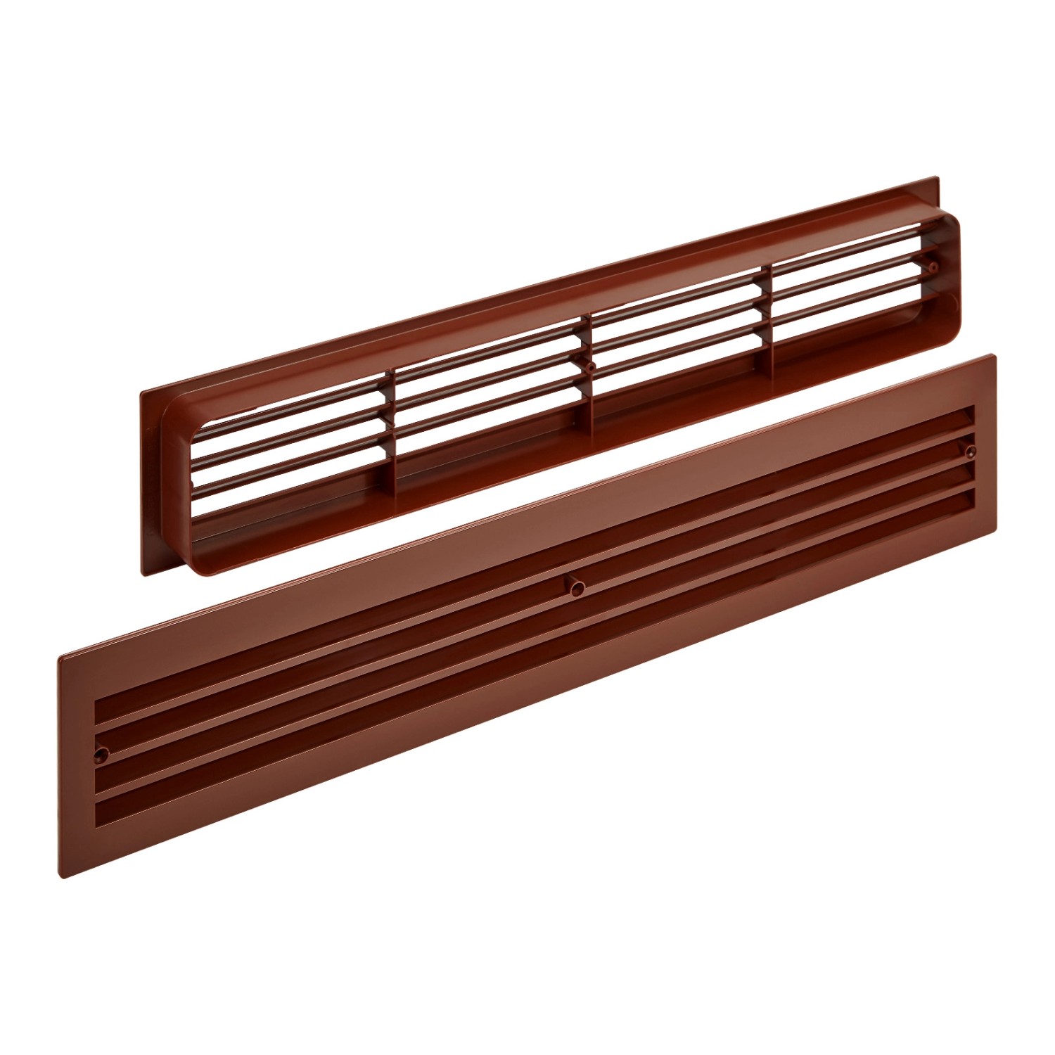 SOTECH 1 Paar Lüftungsgitter BRISE für Türen Schlitzlochung Mahagoni günstig online kaufen