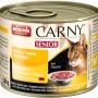 Carny Senior Katzen-Nassfutter Rind, Huhn & Käse, 200g Dose. Alleinfutter für ältere Katzen.
