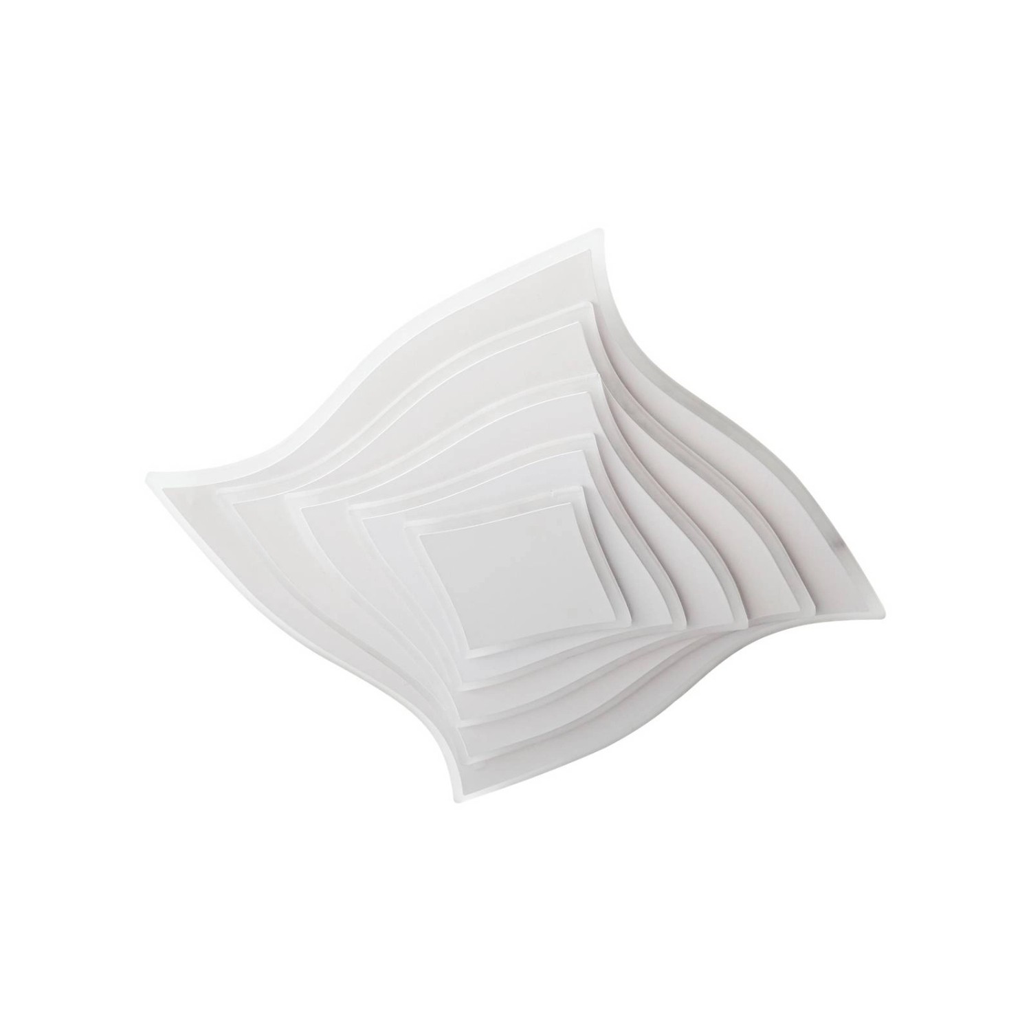 Lindby LED Deckenleuchte Rebeka 10030557 Dimmbar mit Leselampe Modern in We günstig online kaufen