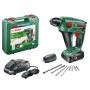 Bosch 18V Akku-Bohrhammer Uneo Maxx Set mit Akku, Ladegerät, Bohrer und Bits.