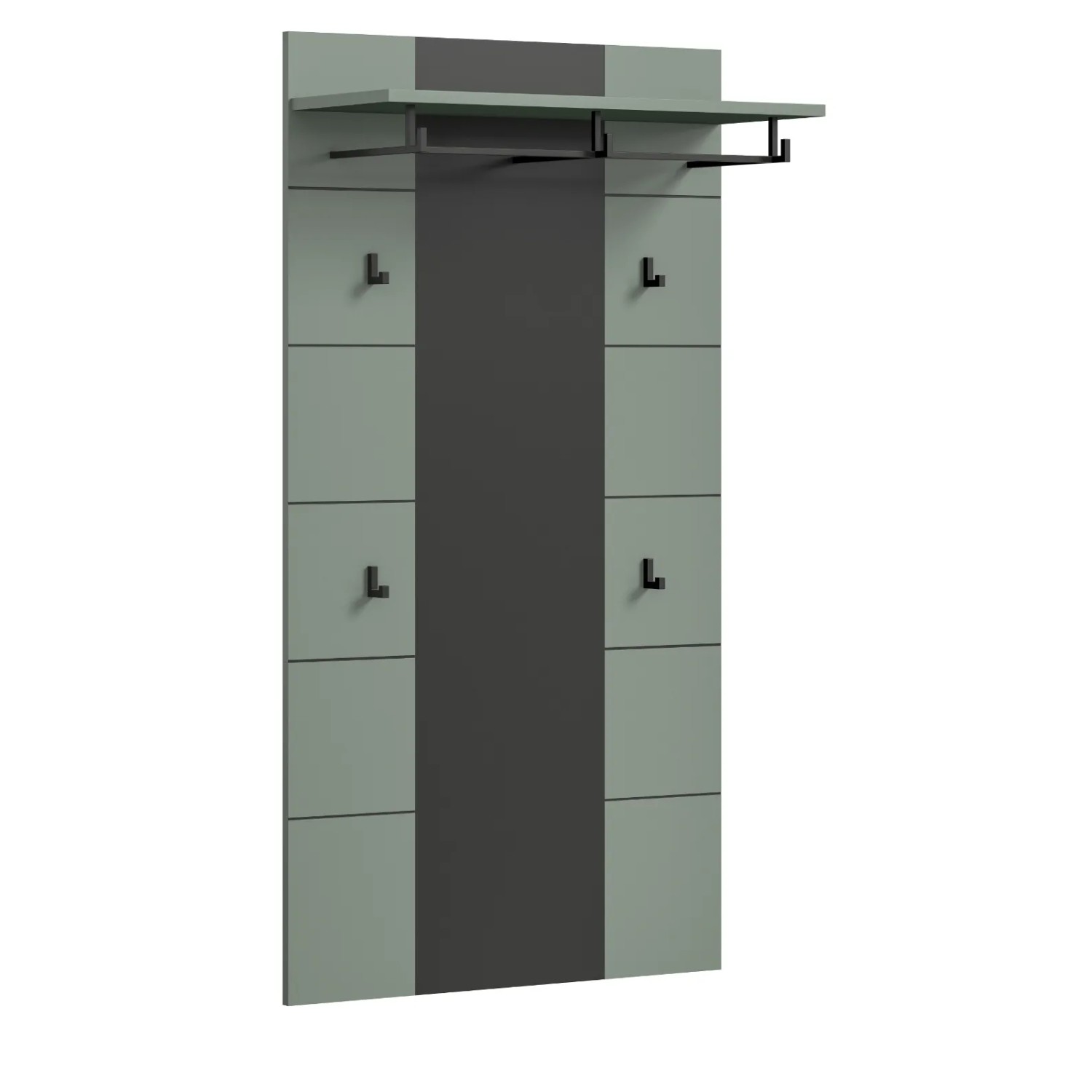 Inn.Furn Garderobenpaneel in Salbei und Grau 80 x 141 cm Cooper_8