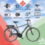Telefunken Trekking E-Bike mit 21 Gang Shimano Schaltung und Hinterradmotor.