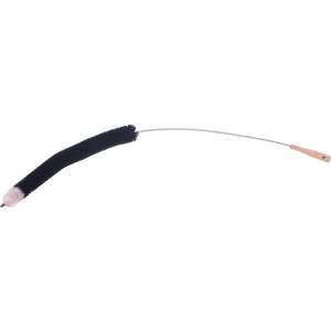 Steuber Heizkörperbürste, 120 cm, mit Ziegenhaar-Borsten und Holzgriff, für Reinigungsgeräte.