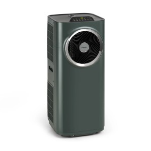 Klarstein Kraftwerk Smart 10K Klimaanlage in Anthrazit, mobiles 3-in-1 Klimagerät mit App-Steuerung.