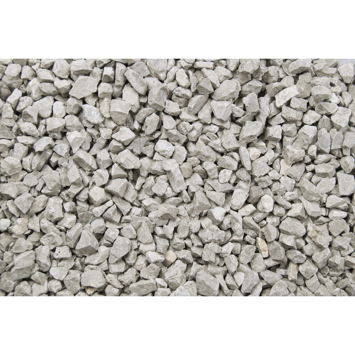 Marmorsplitt Silber-Grau 8 - 12 mm 1000 kg Big-Bag