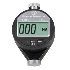 PCE Instruments Durometer DD A: Digitales Härte-Messgerät für Gummi und Kunststoffe.