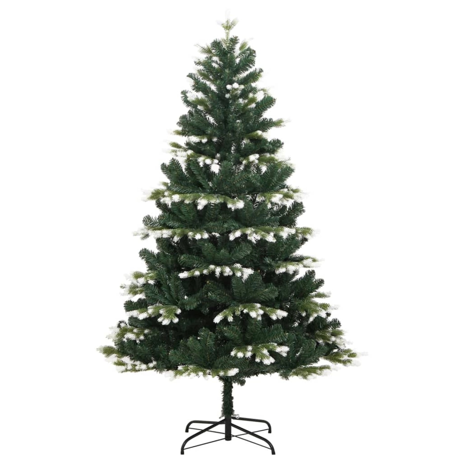 Thumbnail - vidaXL Künstlicher Weihnachtsbaum Klappbar Beschneit 210 cm Modell 2
