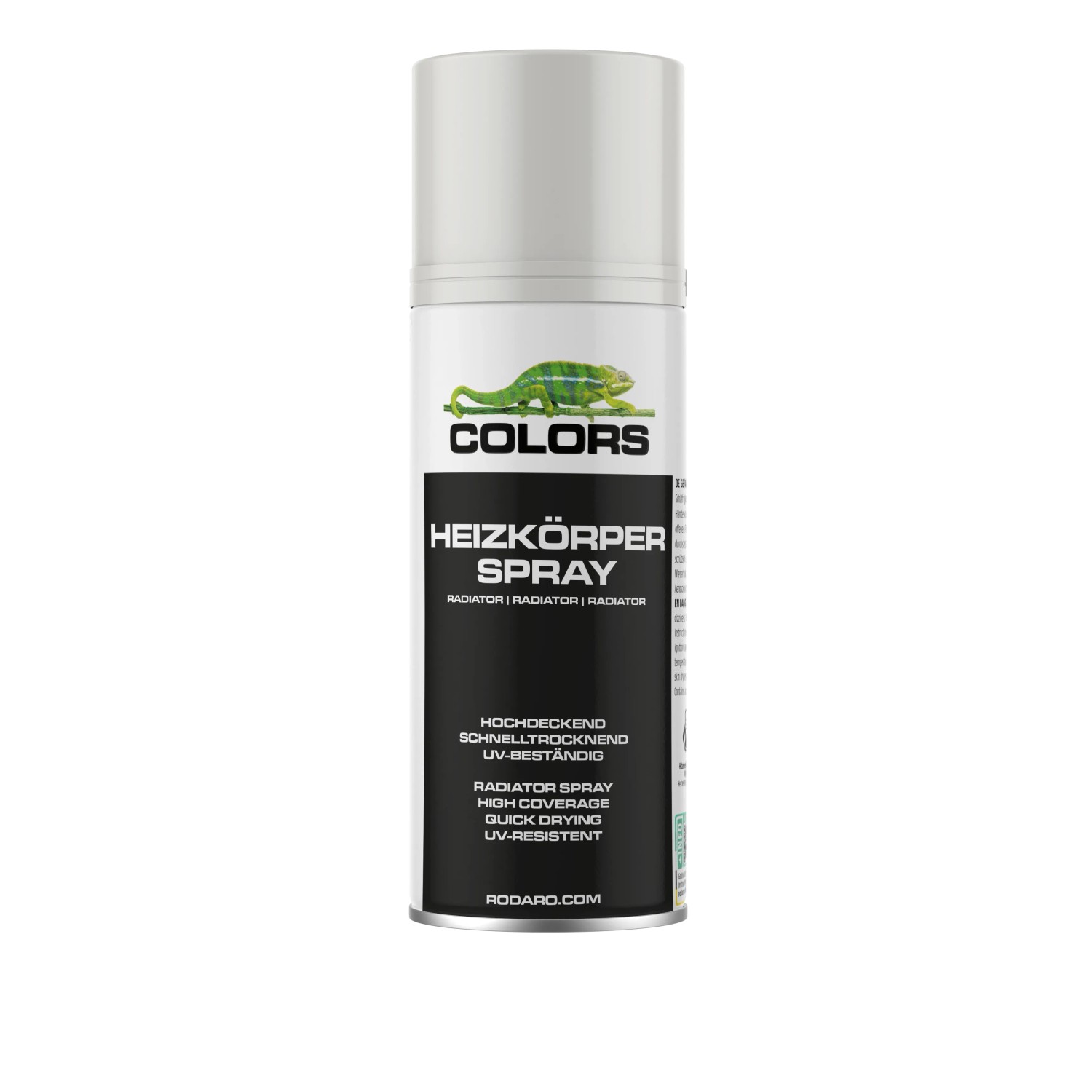 COLORS Spraylack Heizkörperlack RAL9010 Reinweiss Hochglanz 400 ml