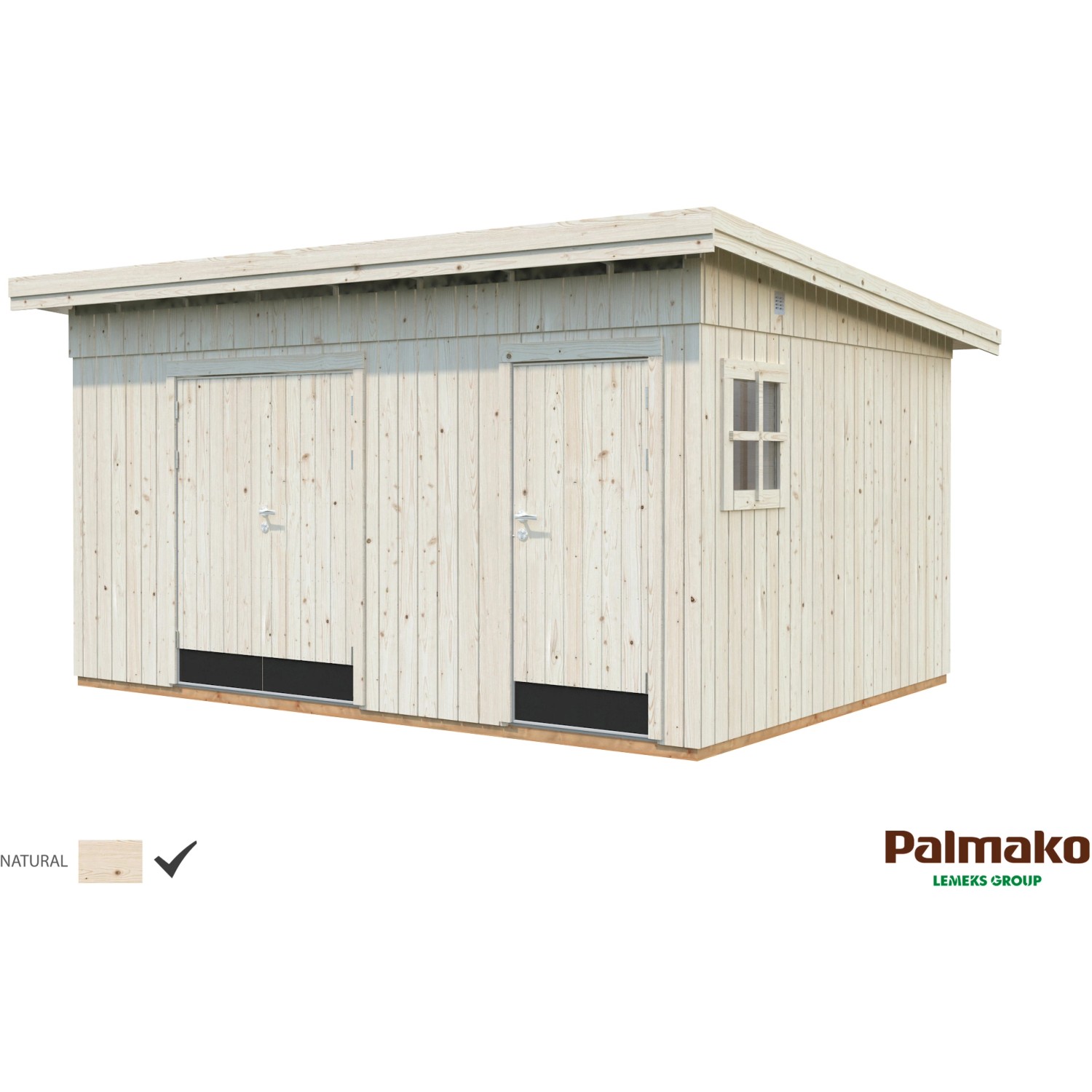 Palmako Gerätehaus "Kalle", natur günstig online kaufen