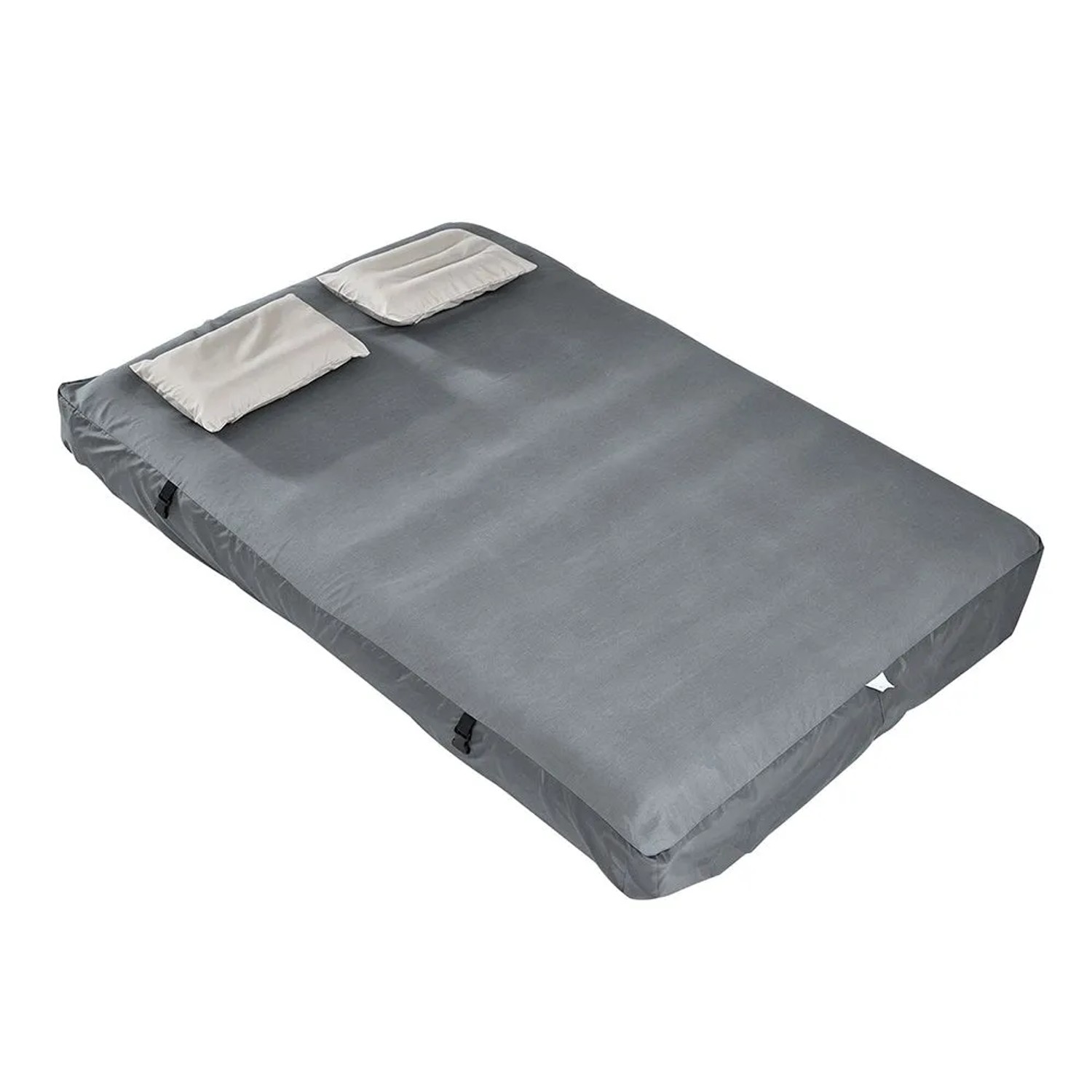 SoBuy Luftmatratze Luftbett Campingmatratze für 2 Personen 191x22x137cm Grau OGS32-II-L-HG-P01