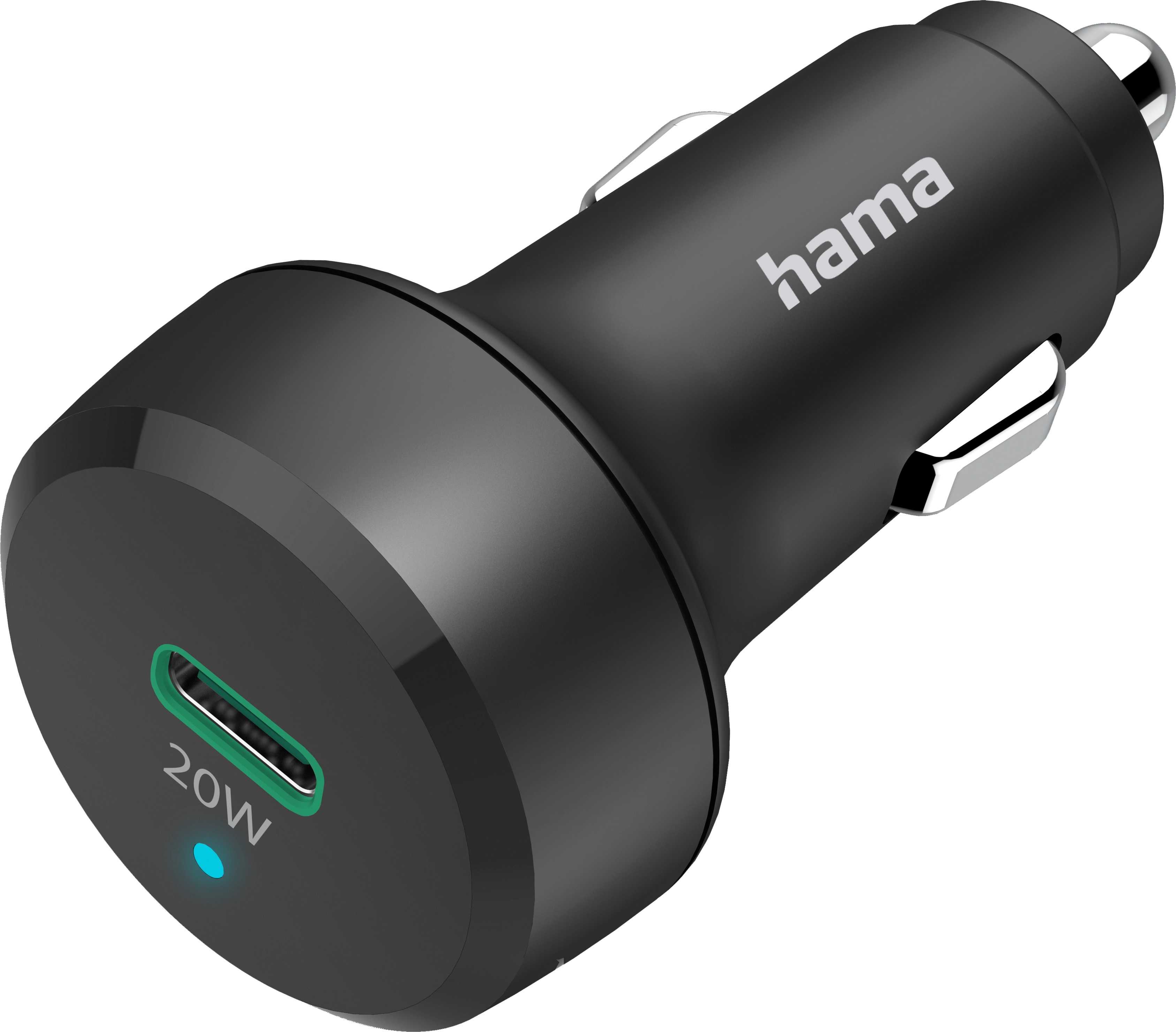 Hama Auto-Schnellladegerät USB-C Power Delivery/Qualcomm 20 W