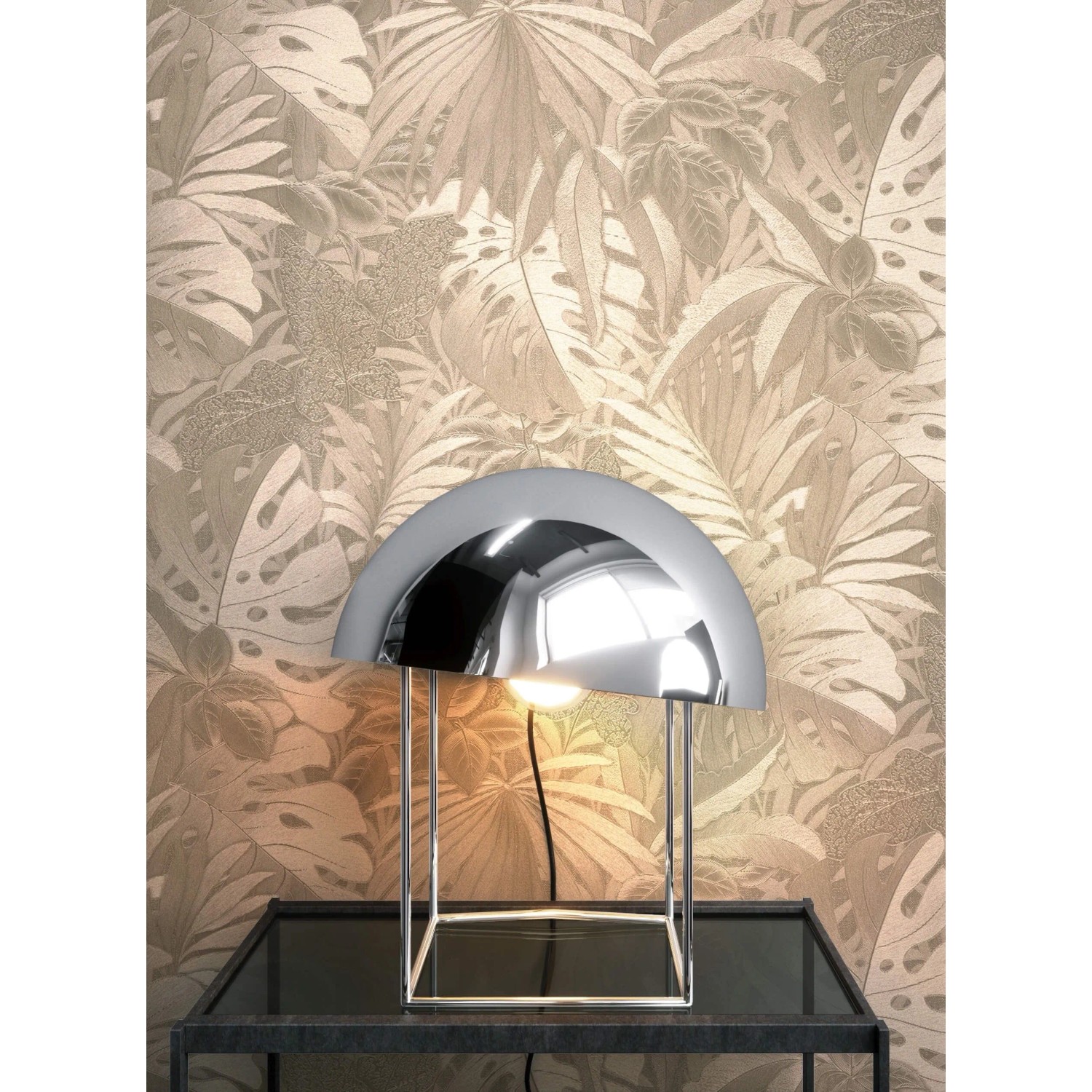 Newroom Vliestapete Okapi Glänzend Tropisch FSC®_4
