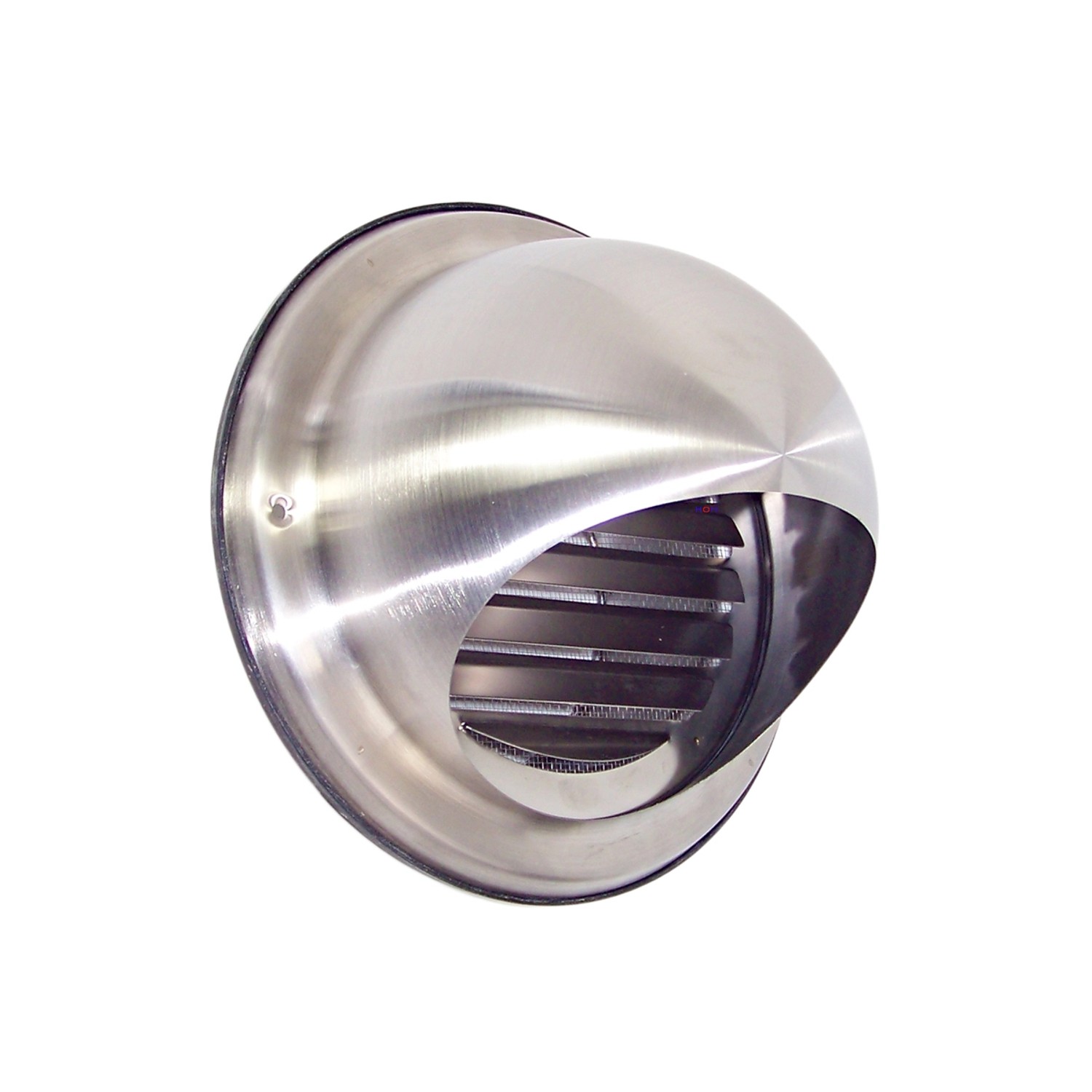 Häusler Edelstahl Abluftgitter LG 5015 Rund Rohranschluss DIN 150 Lüftungsg günstig online kaufen