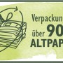 Verpackung der Neudorff Gelbtafeln aus über 90% Altpapier.