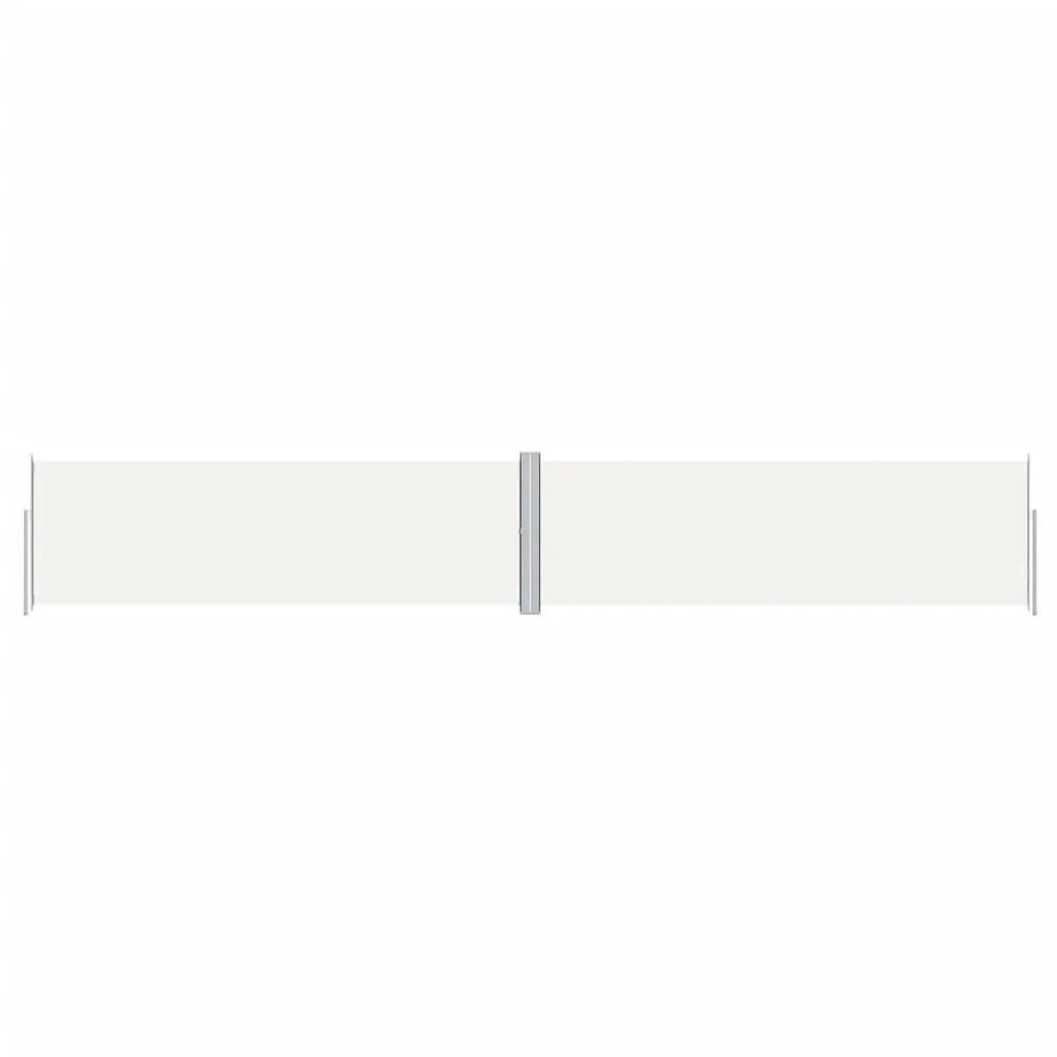 vidaXL Seitenmarkise Ausziehbar Creme 160x1000 cm 318031