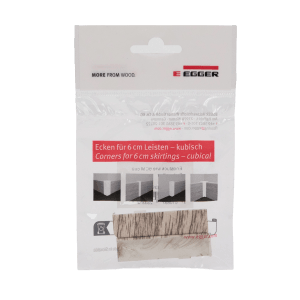 Egger Endstück 6 cm Eiche Silber 2 Stück