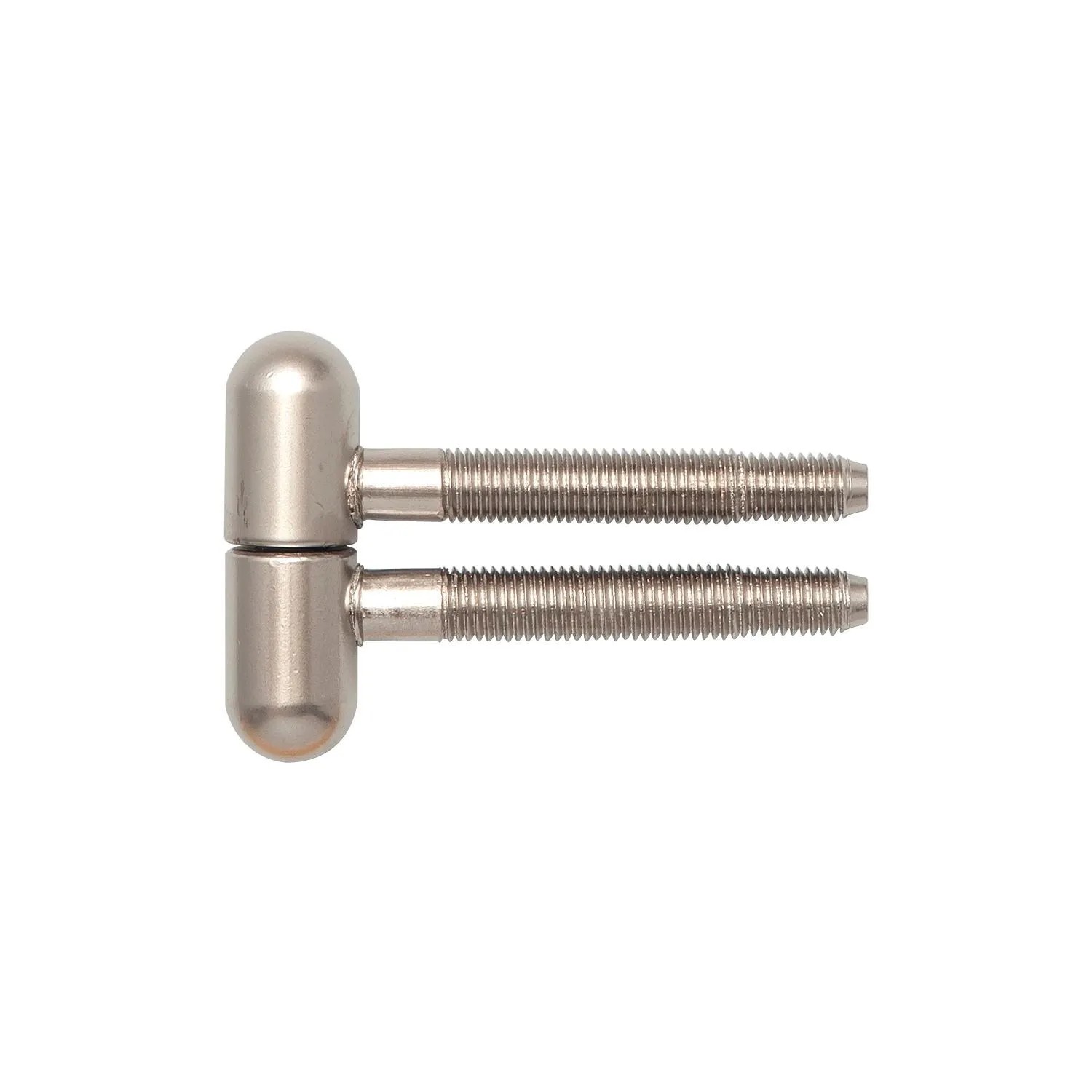 Sfs Einbohrband Türband 3-fach ø 16 mm Rundkopf Stahl Vernickelt Matt