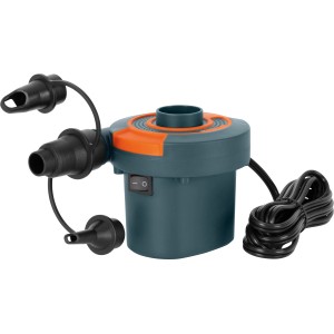 Bestway Elektropumpe 220V mit 3 Düsen für Luftmatratzen und mehr.