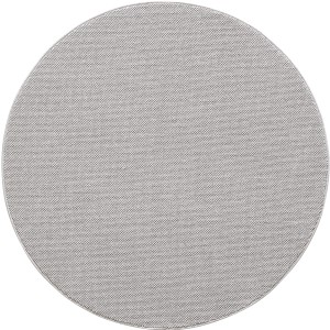 Ayyildiz Kurzflorteppich Loom 4300 Silber Ø 120 cm