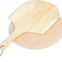 Char-Broil Pizzastein-Set mit Holzschieber, Ø 38 cm, für knusprige Pizza vom Grill.