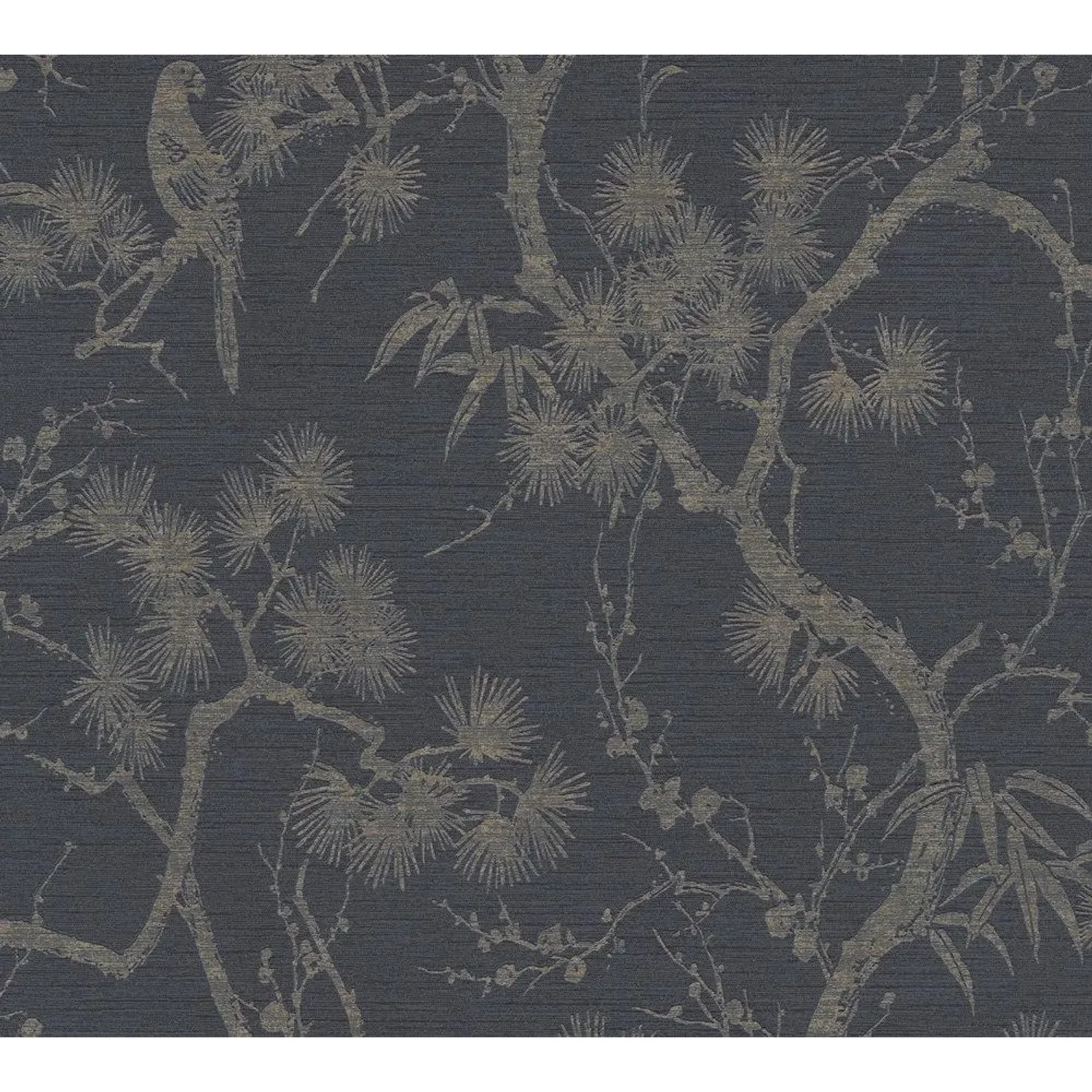 Tadessi Tapete Floral M1-No.1604 Vliestapete in Grau