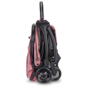 Globber Stroll Lite Buggy für Baby und Kleinkind 1-Hand-Falt-Automatik Leichtgewicht 5/6 Zoll Bereifung Rosa