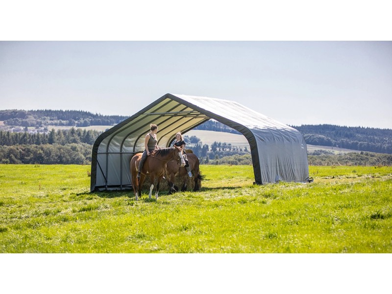 ShelterLogic Run-In-Shed Weidezelt 680 cm x 730 cm kaufen bei OBI