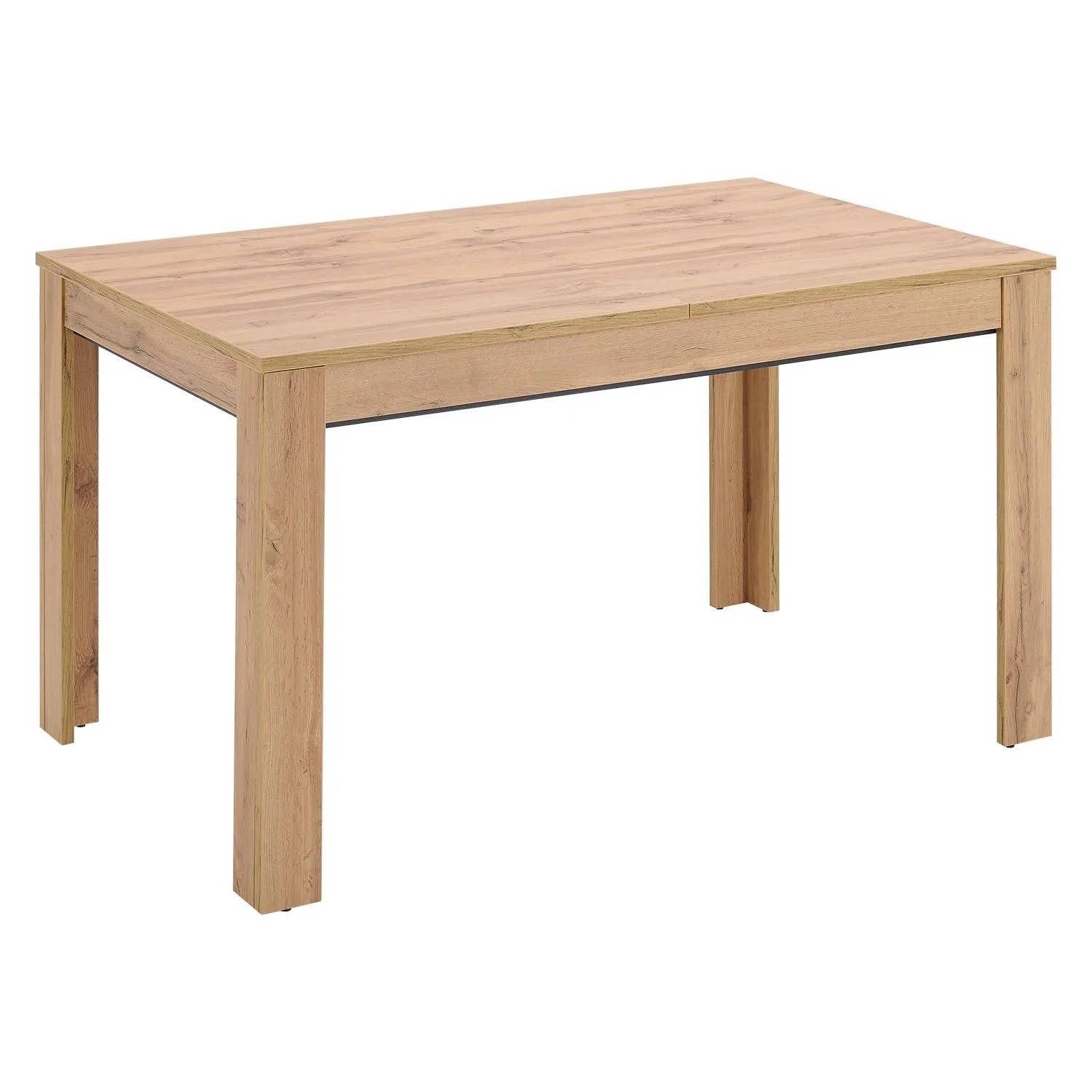 Homestyle4u Esstisch Eiche Holz 135x86 cm Küchentisch 3195