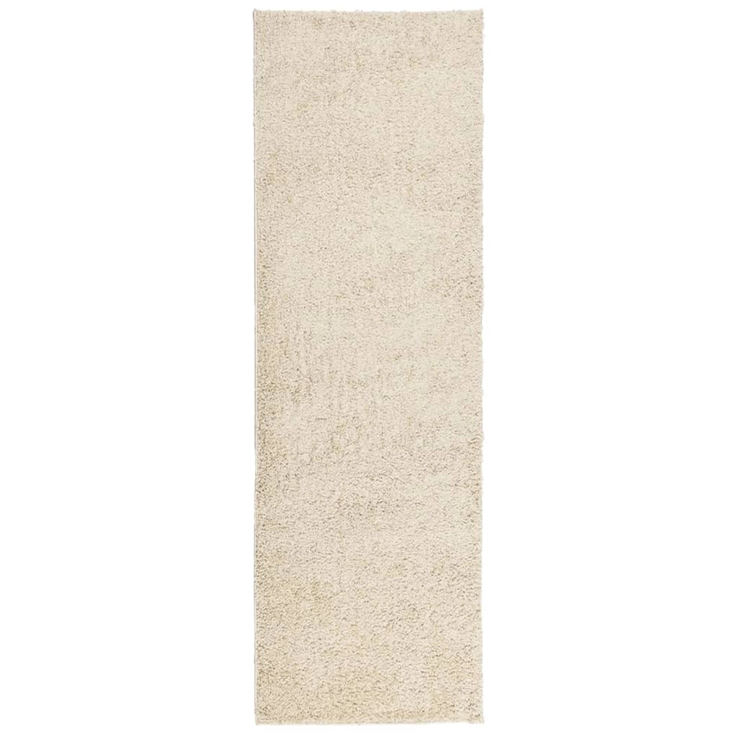 vidaXL Teppich Shaggy Hochflor Modern Golden 80x250 Cm 1955448 günstig online kaufen