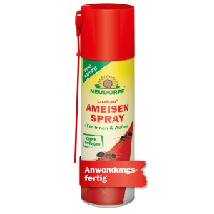 Neudorff Loxiran Ameisen-Spray 200ml, anwendungsfertig mit Sprühröhrchen zur Ameisenbekämpfung im Haus und Garten.