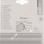 Schlauchschellen 4er Set, 40-60 mm, verzinkt für sichere Schlauchmontage.