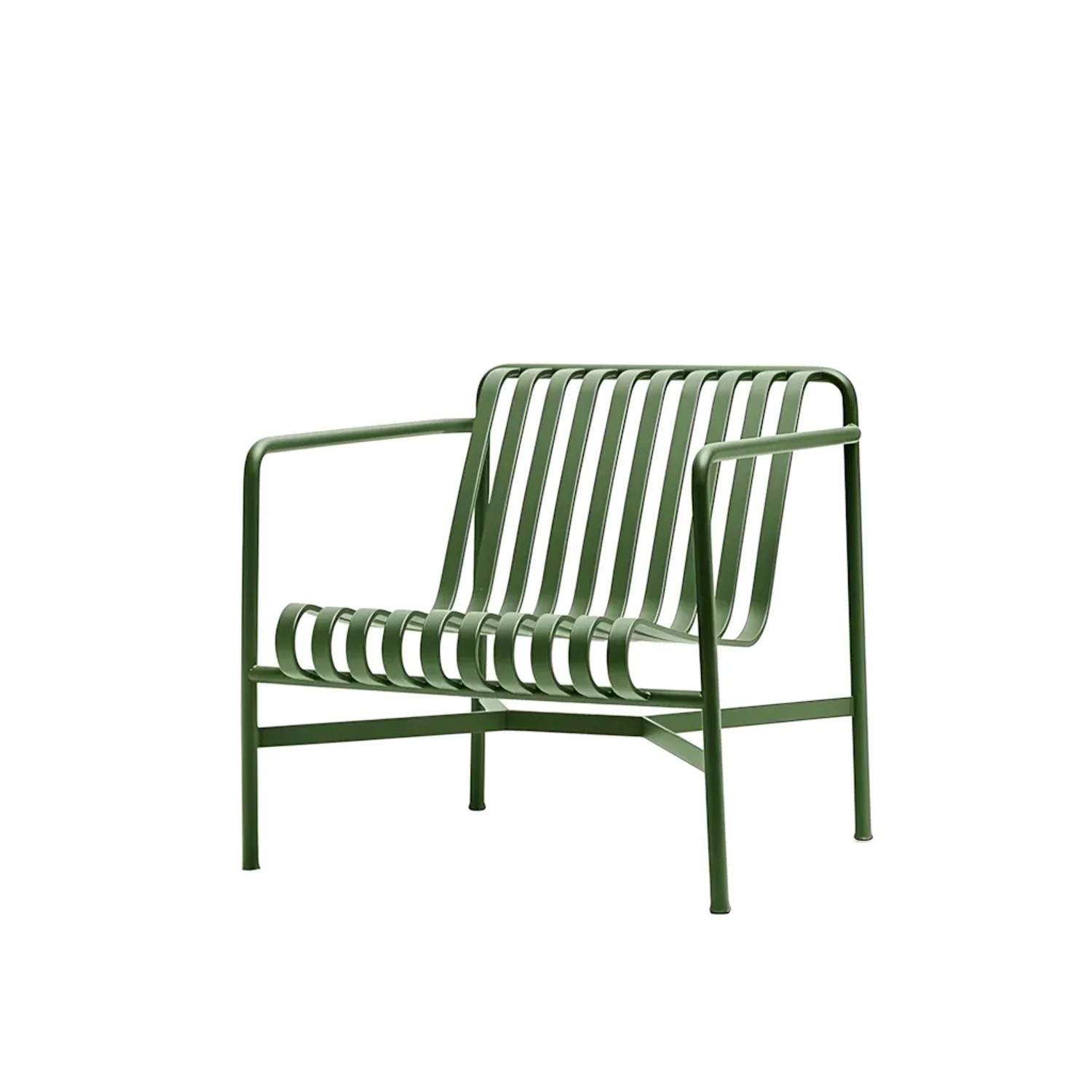 360Home Gartenstuhl Dunkelgrün 73 CM Aus Eisen Für Balkon Terrasse Und Garten DRTY9447