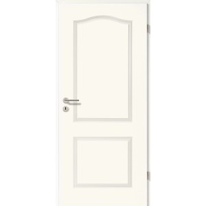 Weiße Zimmertür Brillant Classic im Landhausstil, Türanschlag rechts, 86x198,5 cm.