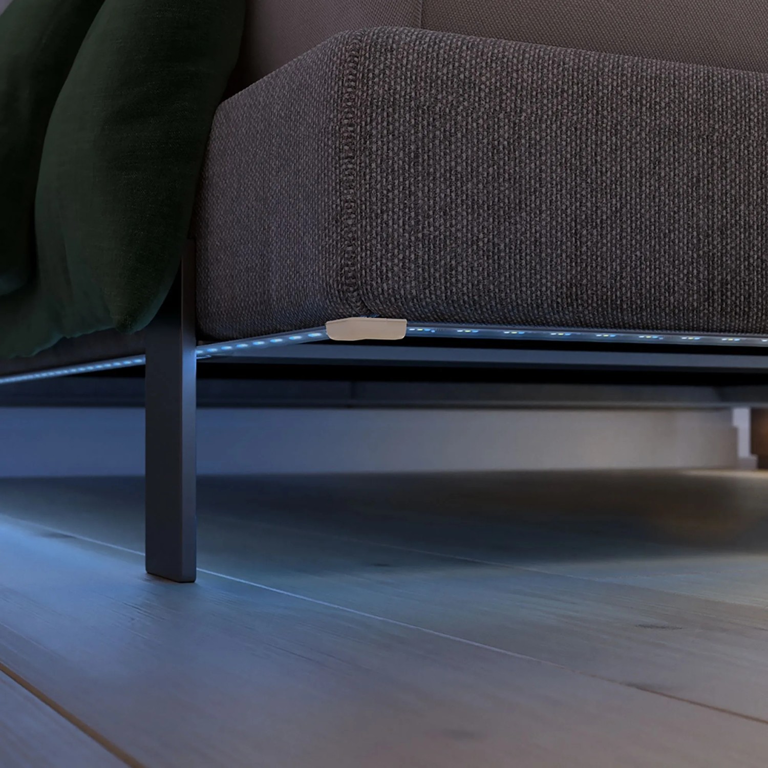 Philips Hue L-Verbinder für LED-Streifen, 4er-Set, zur flexiblen Eckverbindung von Lightstrips.
