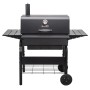 Char-Broil Holzkohlegrill Charcoal L mit Ablagen, verstellbarem Kohlerost und Deckelthermometer.