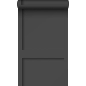 Origin Luxury Wallcoverings Tapete Holzwandverkleidung Antrazitgrau 50 X 900 Cm 347957