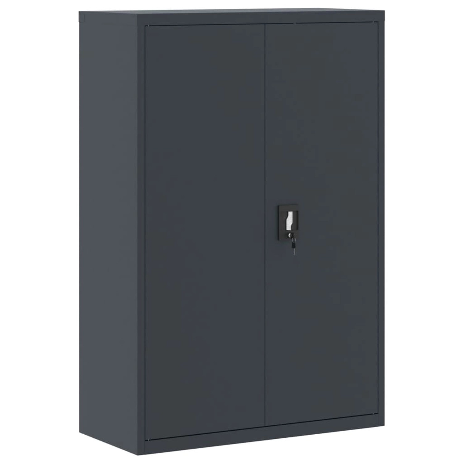 vidaXL Aktenschrank Anthrazit 90x40x140 cm Stahl günstig online kaufen