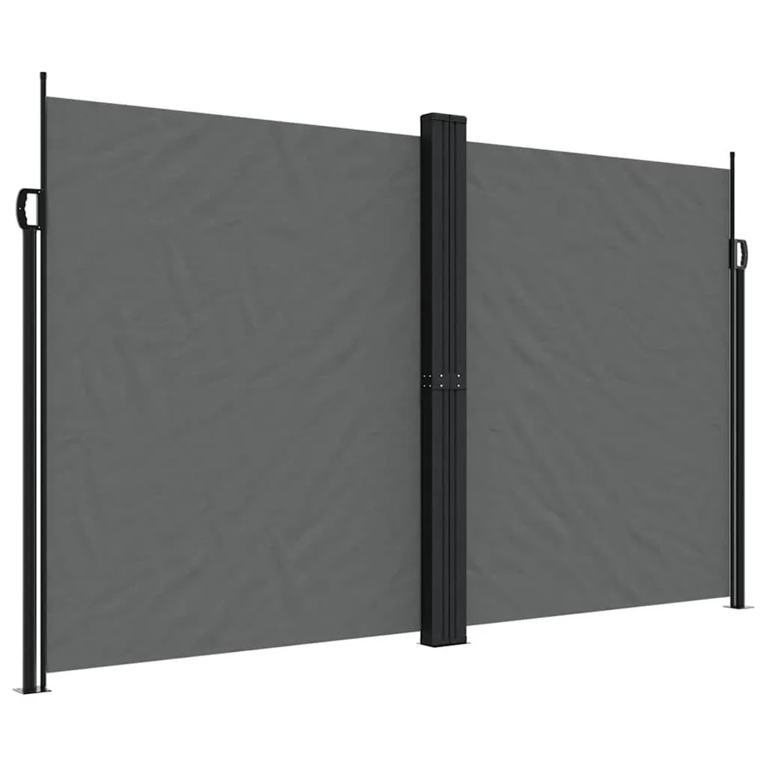 vidaXL Seitenmarkise Ausziehbar Anthrazit 200x1000 cm 4004763